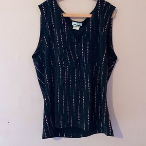 Divine Black Top with pink shimmer